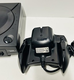 Sega Dreamcast System Black Sports Console -  HDMI Adapter- 8 Games - VMU Memory