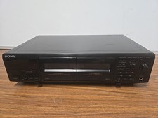 Sony TC-WE405 Stereo Dual Cassette Tape Deck, Parts Or Repair, Read 