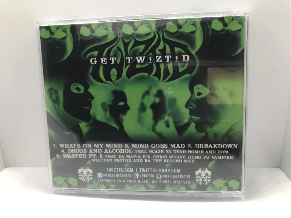 Twiztid: Get Twiztid EP CD, ICP Insane Clown Posse MNE - Brand New/Sealed Foto 2 de 2