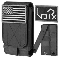 Urvoix Molle Phone Pouch for Belt, Tacitcal Cell Phone Holster Bag Cover Case...