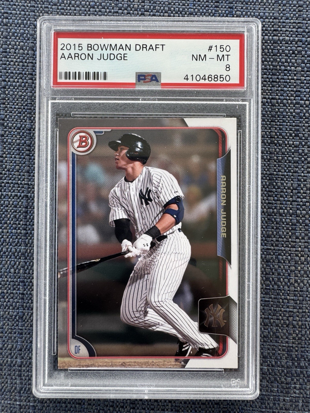 2015 Bowman Draft #150 Aaron Judge PSA 8 Rookie New York Yankees