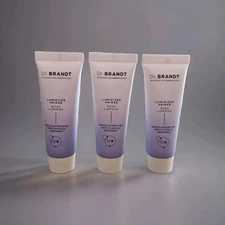 3PK Dr. Brandt Luminizer Primer Sheer Glow Perfector 10 ml Travel Size Sealed 