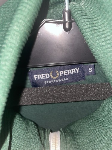 Fred Perry Men’s Size Small Lightweight Jacket In Green - Imagen 2 de 4