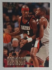 NBA FLEER 1996 / 97 # 89 TRAIL BLAZERS CLIFFORD ROBINSON COLLECTIBLE CARD