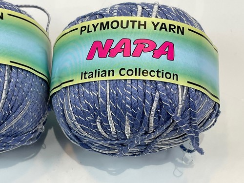 3 Plymouth Napa Italian Collection Yarn Made In Italy - Picture 2 of 5