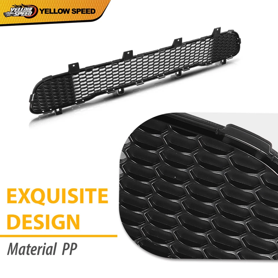 Front Bumper Lower Grille Grill Black 5UP87RXFAA Fit For 2017-2023 Jeep Compass  - Image 4 of 4