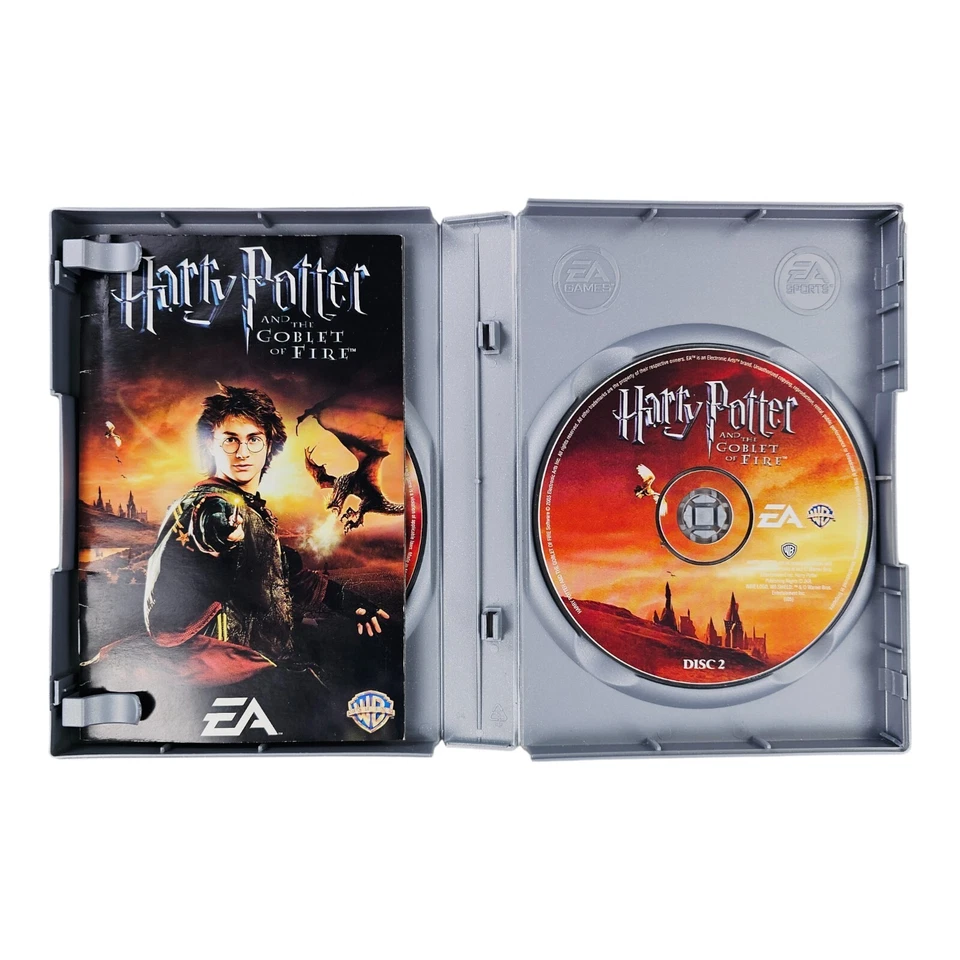 Harry Potter and the Goblet of Fire (PC 2 CD-ROM, 2005 w/ Manual, CD Key) - Image 3 of 4