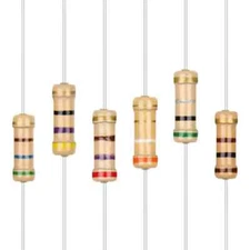 1 ea 1 Watt Carbon Film Resistors 0.1 to 820k Ohms 5% PICK VALUE - Mr Circuit