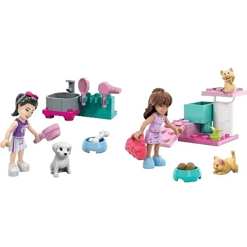 MEGA Barbie Animals Building Toy Complete Sets & Packs
