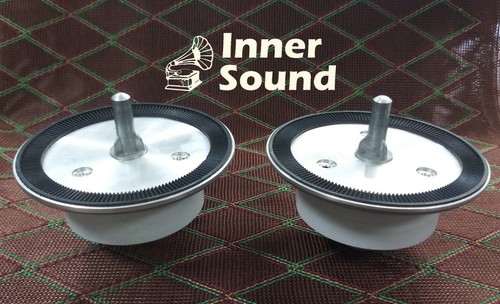 Vintage OEM Reel-To-Reel Teac A-4010S Reel Tables w/ 4 thin metal shims
