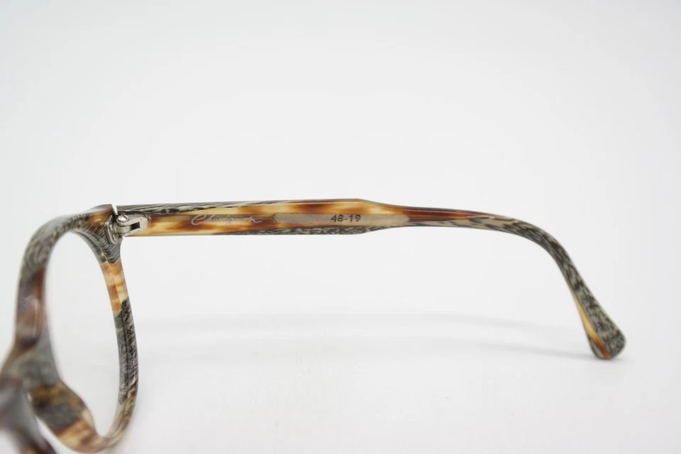 Vintage Brille CHEVIGNON VIRGINIA Mehrfarbig Silber Oval Brillengestell - Bild 4 von 4