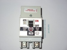 QUALITY WYLEX WSES 63/2 63 AMP 30mA TRIP BS4293 DP 240V 63A LOAD RCD RCB RCCB