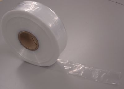 5m Länge LDPE Schlauchfolie transparent B=80mm Dicke 50µm (0,05 mm) unbedruckt