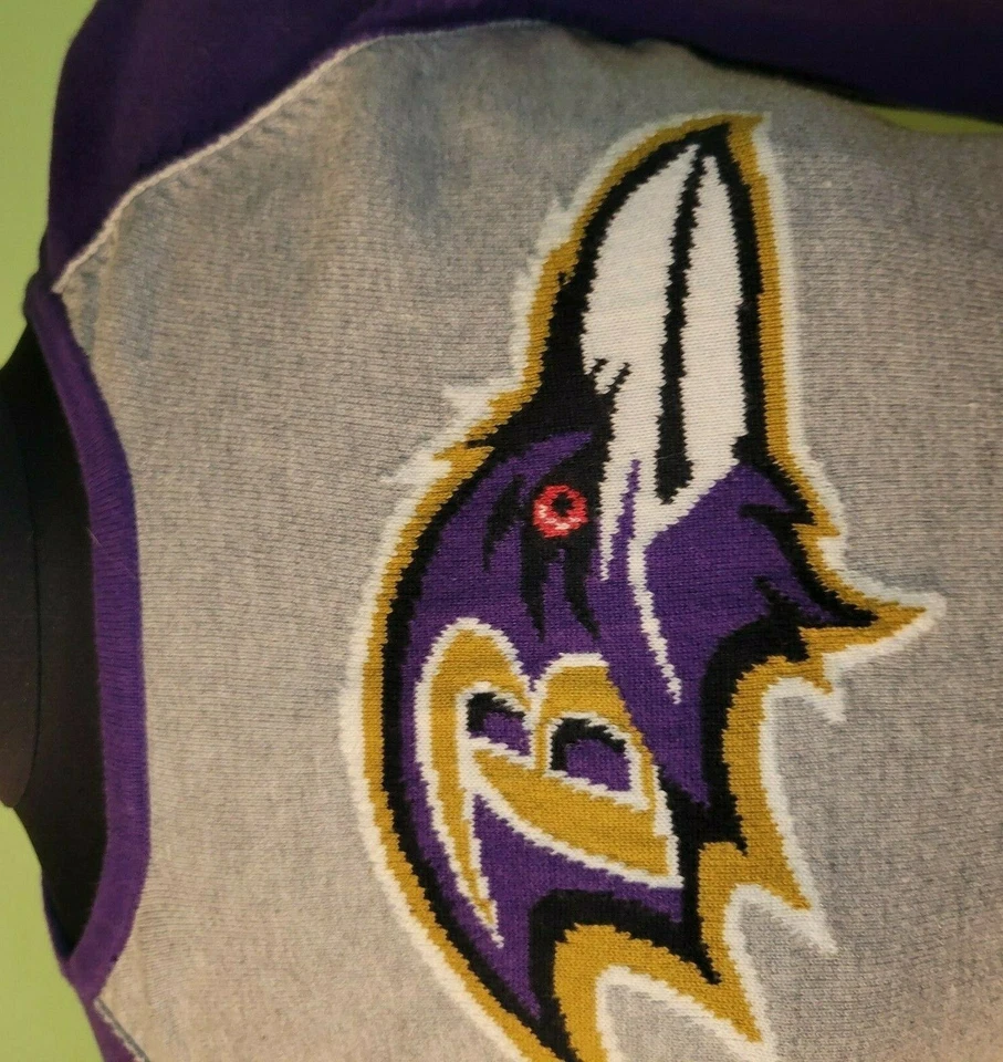 Baltimore Ravens NFL Touch by Alyssa Milano Pullover Sweater M Womens Knit - Image 3 of 4