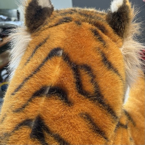 Melissa & Doug Tiger Stuffed Animal Plush Toy Giant 67” Lifelike Jungle Zoo - Picture 5 of 14