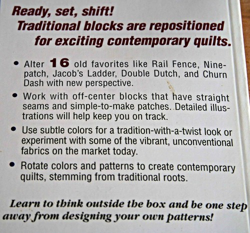 Off Center Patchwork by Cheryl A. Adam (2003, American Quilter's Society) - Bild 3 von 8