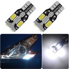2pcs 6000k White 168 194 W5w Led Parking Light Bulb 2825 2821 City Position Lamp