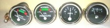 Massey Ferguson Gauge Set- Oil Pr(Male), Temp, Fuel, Ammeter MF 35,50,65,135,150