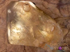 Natural CITRINE Raw Crystal Point - Birthstone, Home Decor, Raw Stones, 41192
