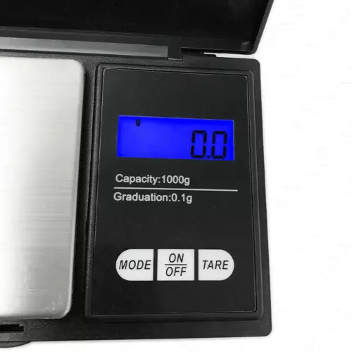 Digital Pocket Scale 1000g x 0.1g Portable Weight Jewelry Gram Coin Herb Gold - Picture 7 of 14