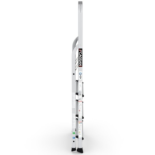 Angebot Premium Stufenstehleiter Haushaltsleiter Klappleiter TÜV-EN Alu 150kg - Bild 23 von 36