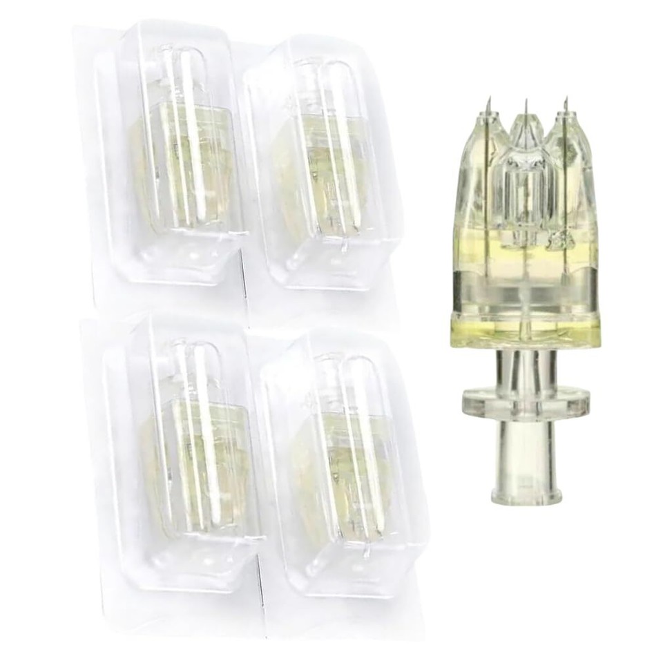 5-100pc 5 Pin Crystal Multi-Tips Replace Needle For Beauty Facial Skin Care Tool