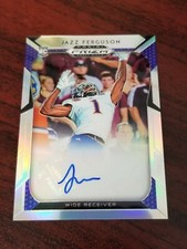 2019 Prizm Draft Auto #249 Jazz Ferguson Northwestern State WR E
