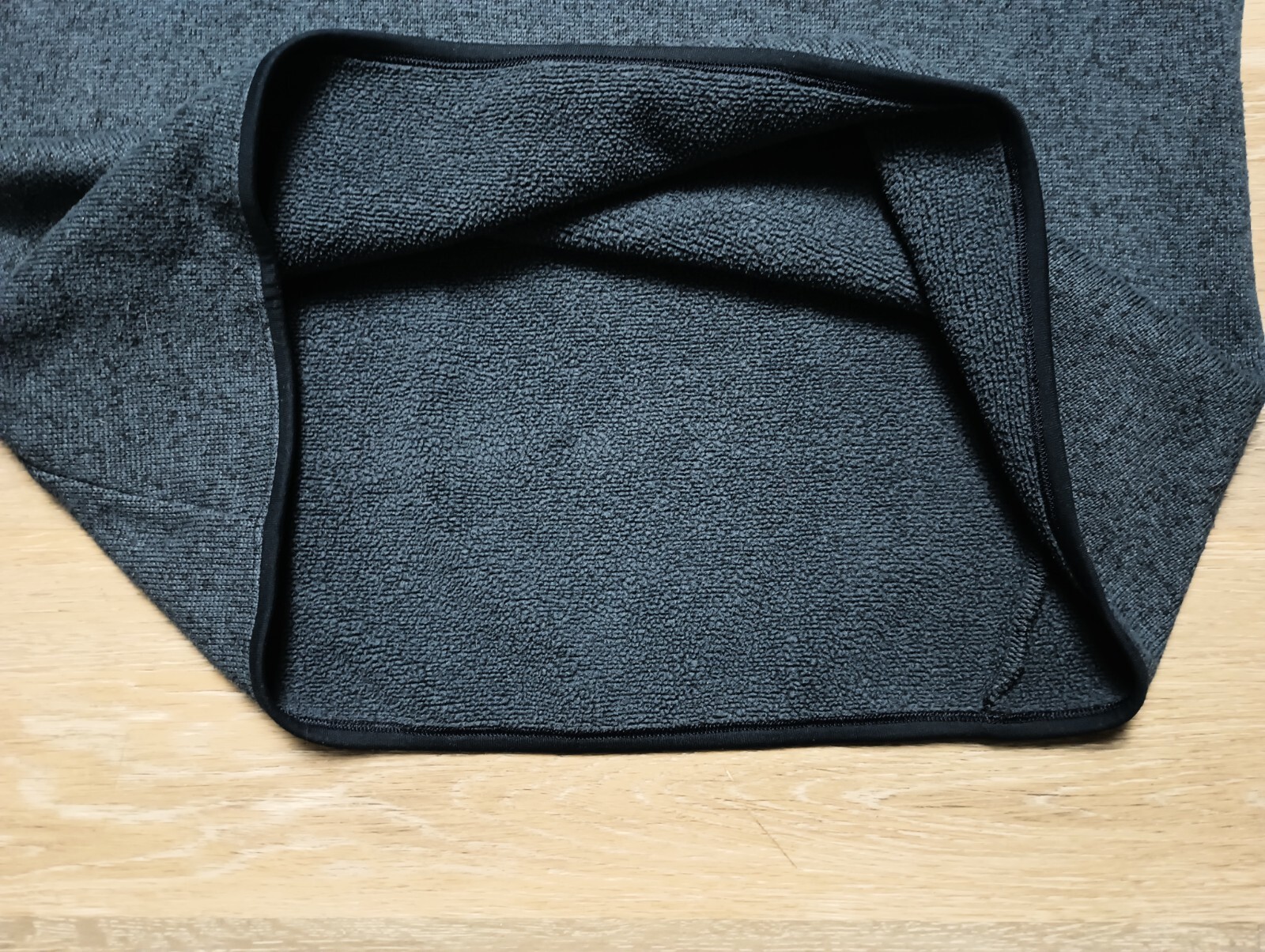 Arc'teryx Maglione Pullover in Pile Donna L Grigio Covert Girocollo Tasca Petto