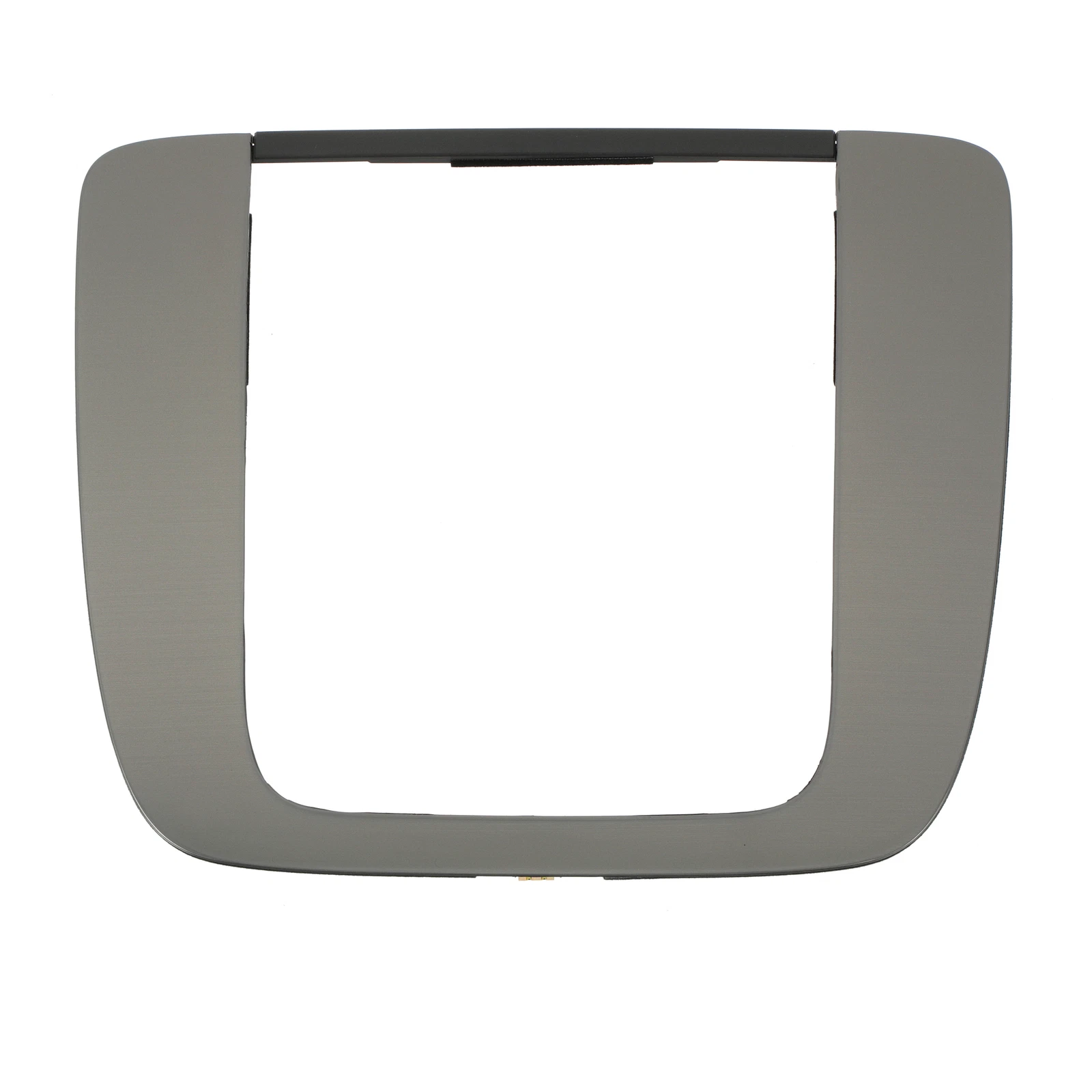 OEM NEW A/C Instrument Radio Trim Bezel Cover Metal Brush 07-14 GM Truck & SUV