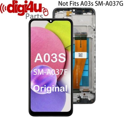 Für Samsung Galaxy A03s SM-A037F/DS LCD Display Bildschirm Ersatz + Rahmen Original-Zubehör-Hersteller