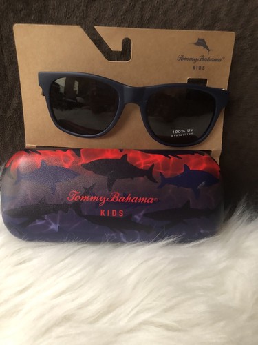 Tommy Bahama Kids Sunglasses With UV Protection And A Hardcase. NWT.