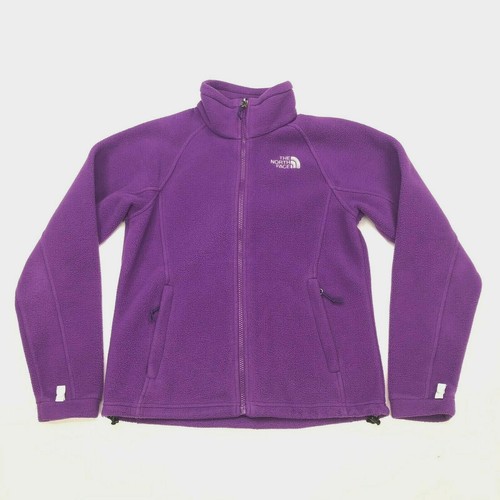 Dark Purple Full Zip Fleece Jacket 