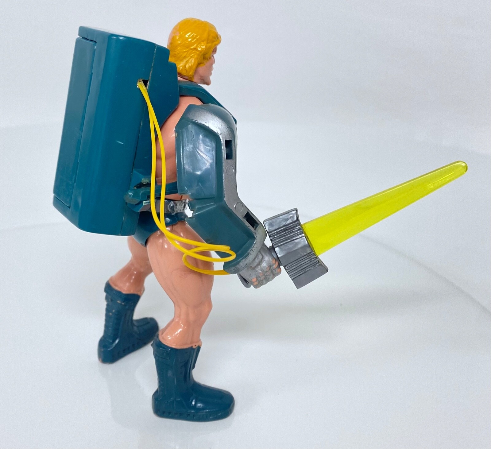 Vintage ORIGINAL & RARE Masters of the Universe Laser Light He Man