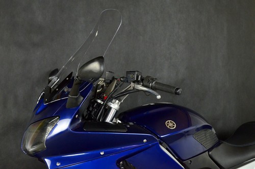 YAMAHA FJR 1300 2001-2005 TOURING SCREEN TALL WINDSHIELD CLEAR WINDSCREEN - Picture 9 of 12