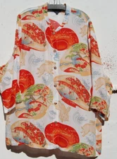 NWT CITRON Size 2X Light Weight EcoVero Multi-Color and Print 31" Long Tunic