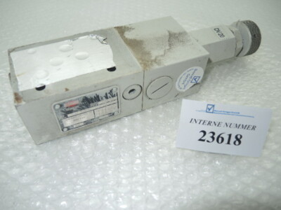 Throttle valve Herion type DM3KS10HGZ90, Ferromatik injection molding machines