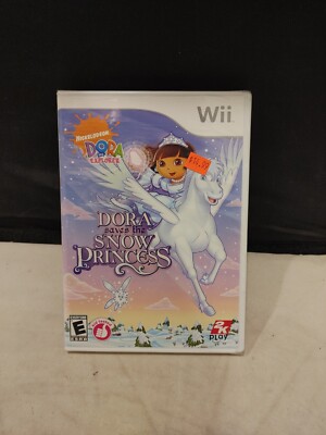 Jeu Wii Dora Sauve La Princesse Des Neiges – Occasion En Bon état, Complet