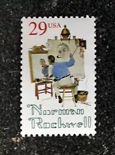 USA1994 #2839 29c Norman Rockwell  Mint self portrait