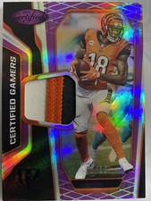 2019 Certified Gamers Mirror /10 AJ Green #CG-AG Game Worn 3 Color Jersey Patch