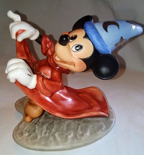 Vintage Mickey Mouse Fantasia Walt Disney Collection Cert. der Echtheit