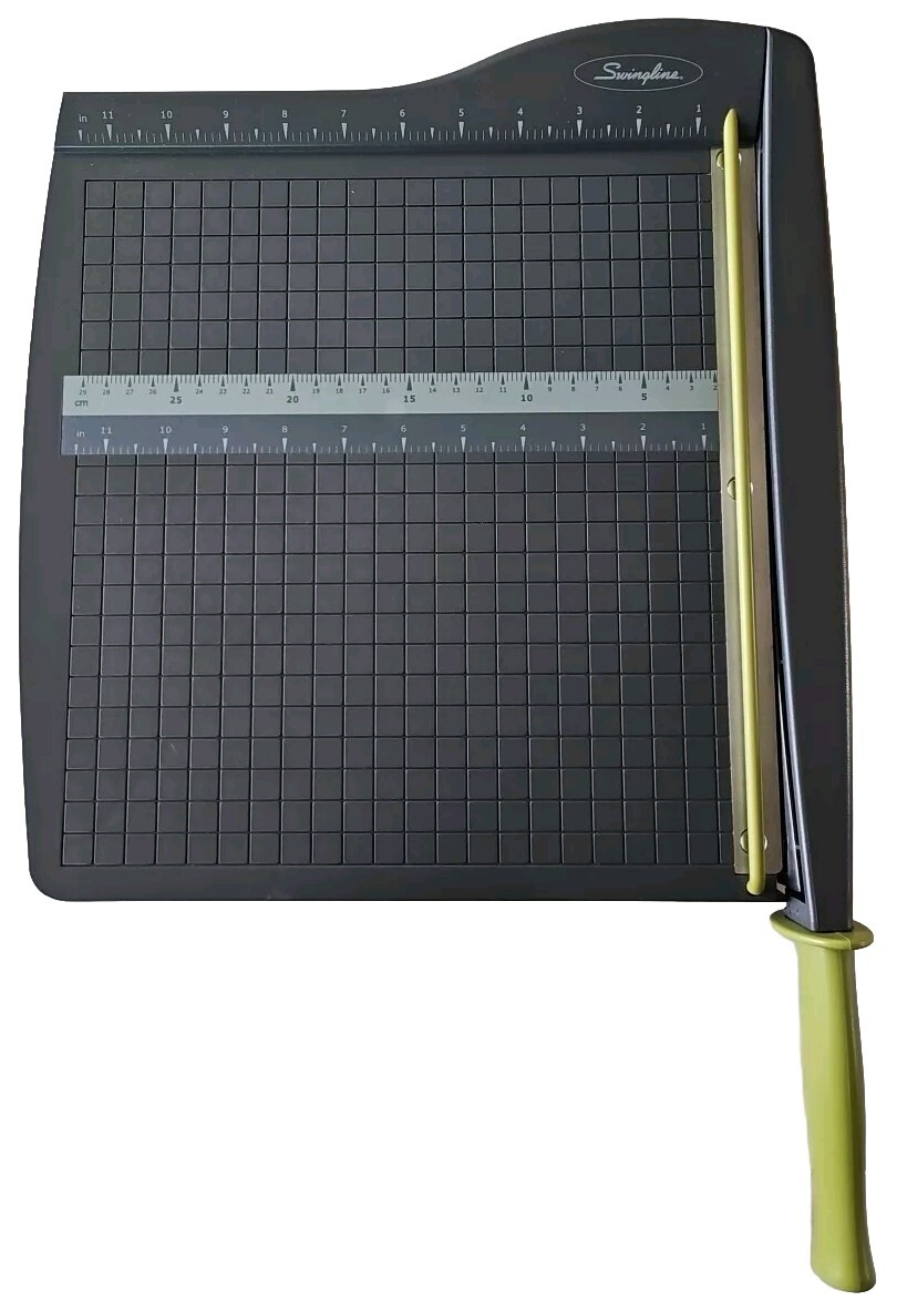 Swingline Paper Trimmer 12" x 12" Guillotine Blade Paper Cutter (9312