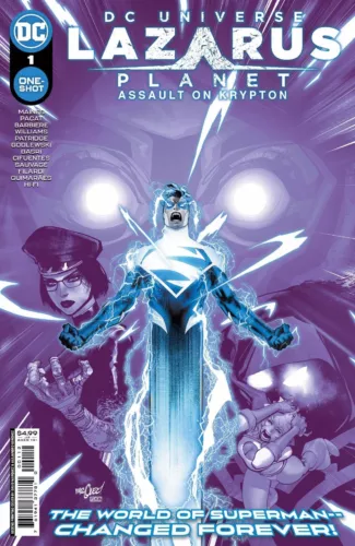 LAZARUS PLANET ASSAULT ON KRYPTON #1 2ND PTG VARIANT