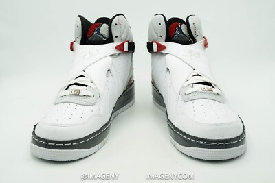 AIR JORDAN FUSION AF1 AJF 8 NEW SIZE 11 BUNNY WHITE BLACK