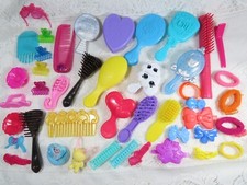 Vintage Doll Hair Accessories Brushes Combs Sunglasses Barrettes Mixed Lot C8448