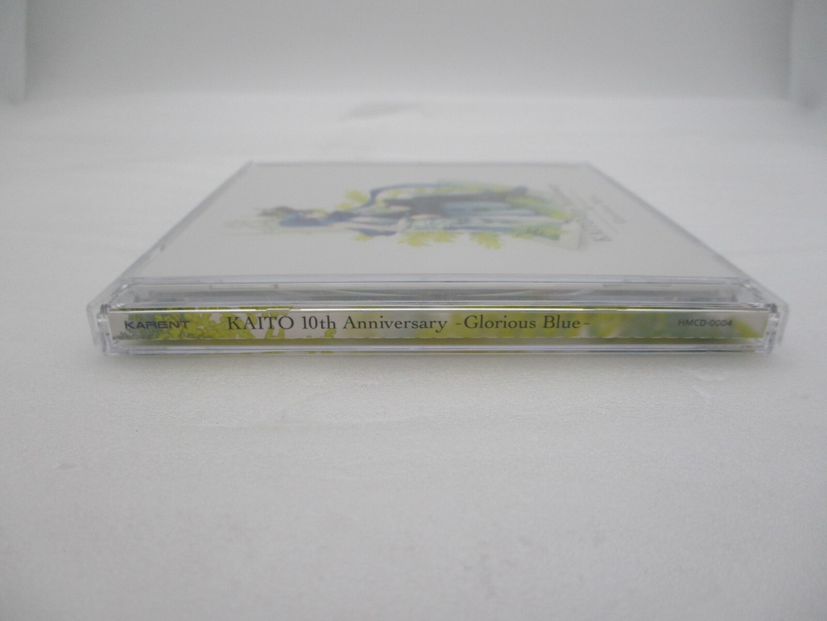 CD KAITO 10th Anniversary Glorious Blue w/ spine card Japan