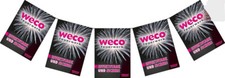Weco Feuerwerk Werbe-Wimpelkette 5m mehrfarbig