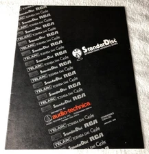 AUDIO TECHNICA STANDARDISC ORIGINAL CATALOG JAN. 1979 M629x