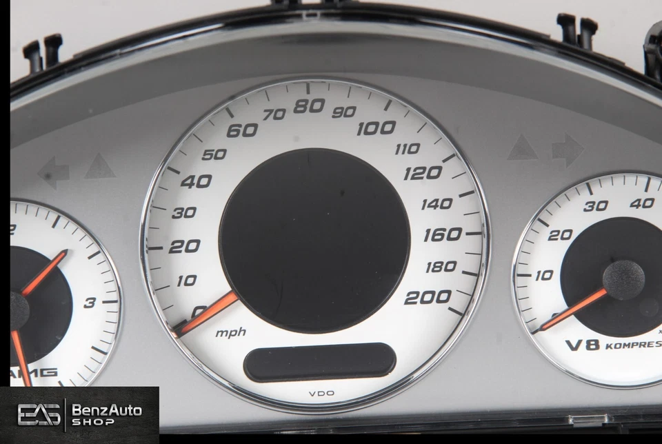 04-06 Mercedes W211 E55 V8 AMG Speedometer Instrument Cluster 2115401247 OEM - Image 4 of 4