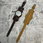 Size 10/12mm Vintage Military Style Trench Wire Lug Wrist Watch Strap#168