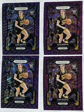 Kate Martin '24 Prizm DP RC Purple Wave Prizm (4) Iowa Hawkeyes / Valkyries